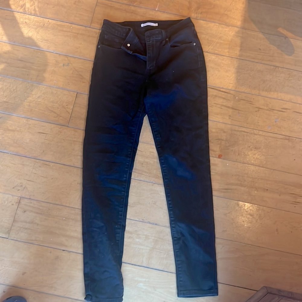 Black Levi’s. Like new